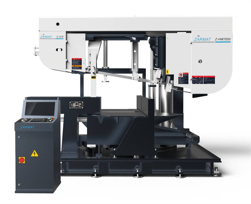 大小輪型鋼專(zhuān)用角度鋸床